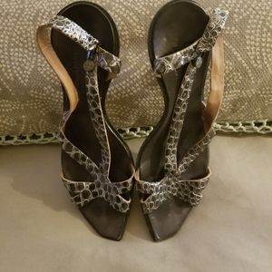 Cydwoq Vintage crocodile heels 40.5 10
